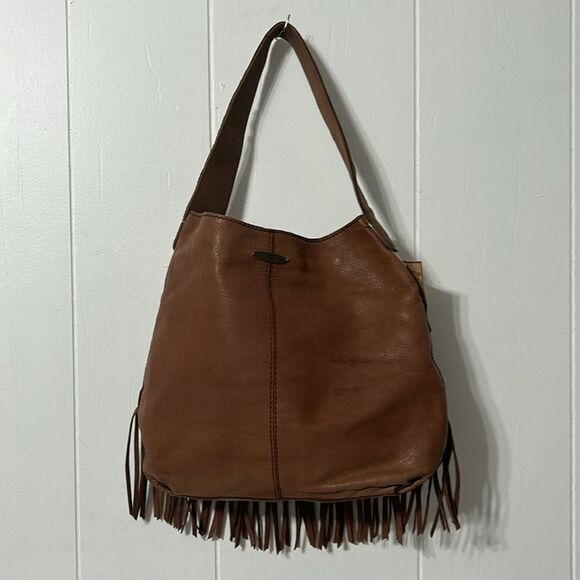 NWT Lucky Brand fringe shoulder bag - Picture 2 of 9